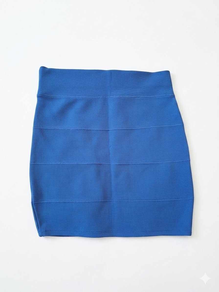Jupe mini bleue 