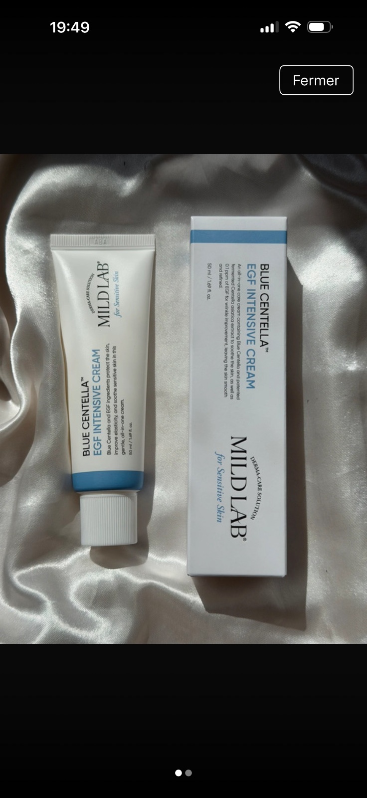 Mildlab - Blue Centella EGF Intensive Cream