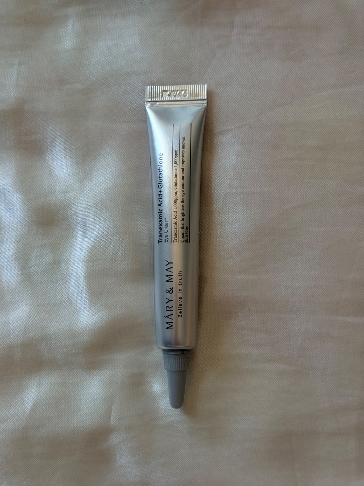Mary&May - Tranexamic Acid + Glutathione Eye Cream Mini - Crème contour des yeux (petit format)