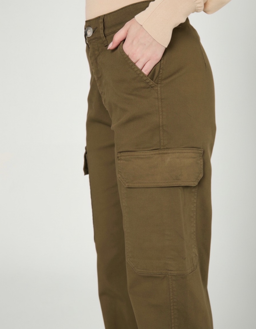 Pantalon filles avec pochettes