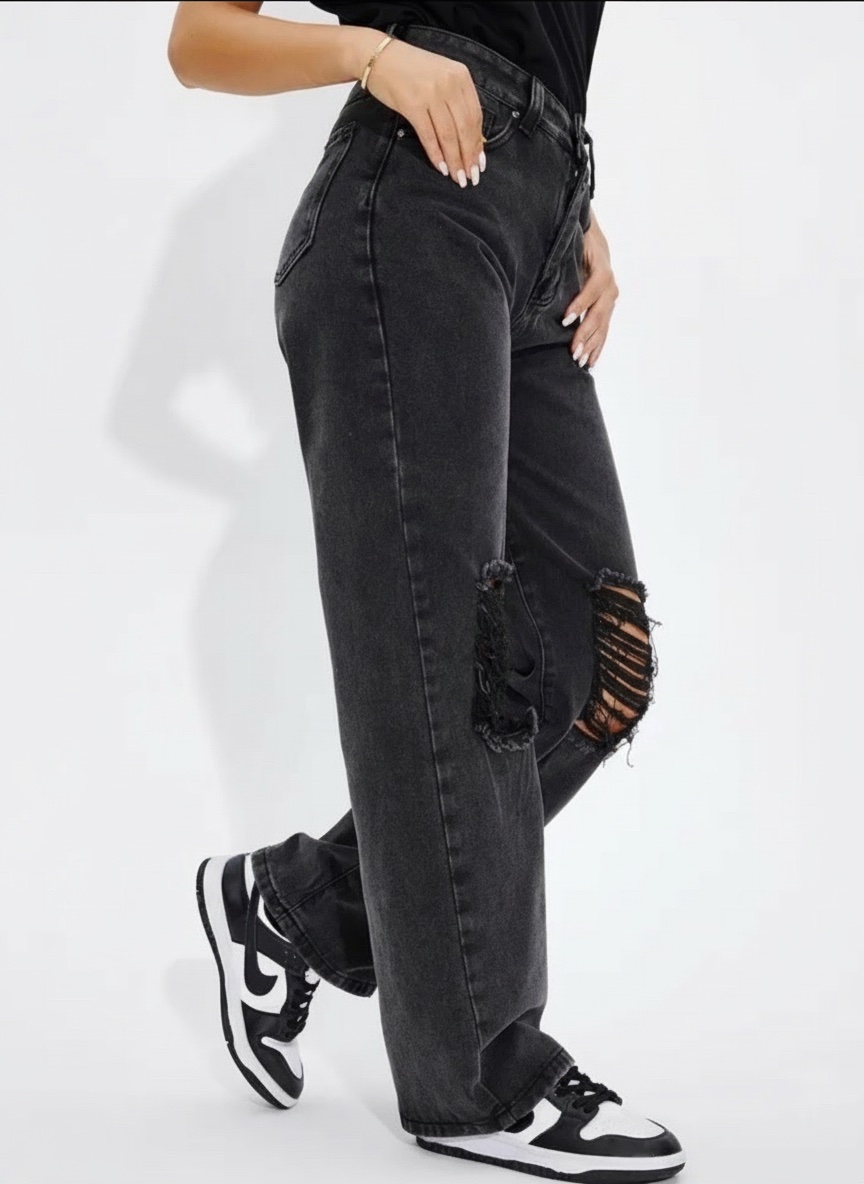 Jean noir straight leg 