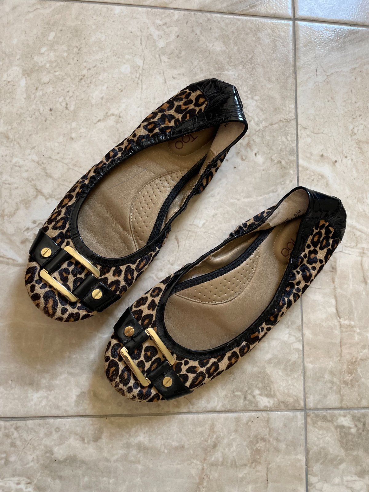 Mocassins léopard 