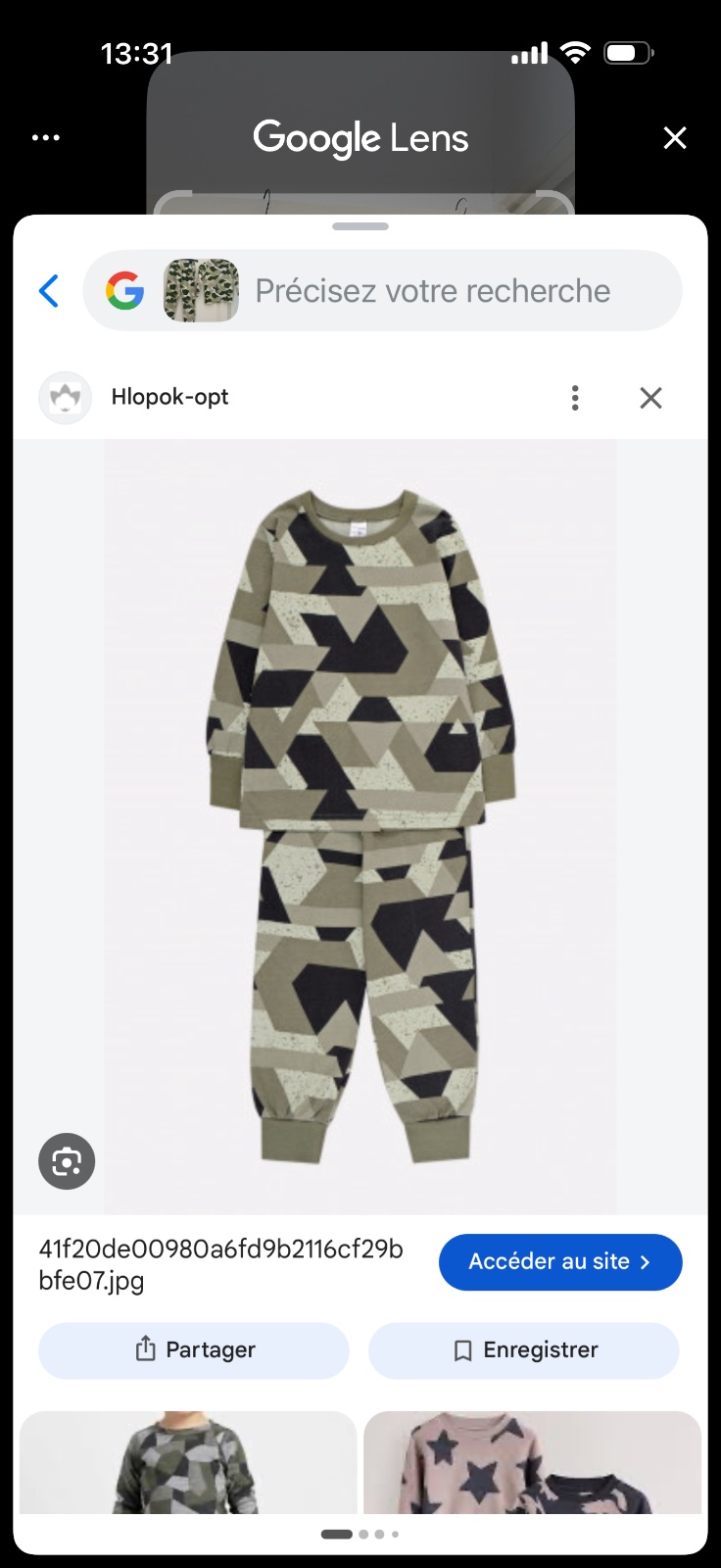 Pyjamas garcon