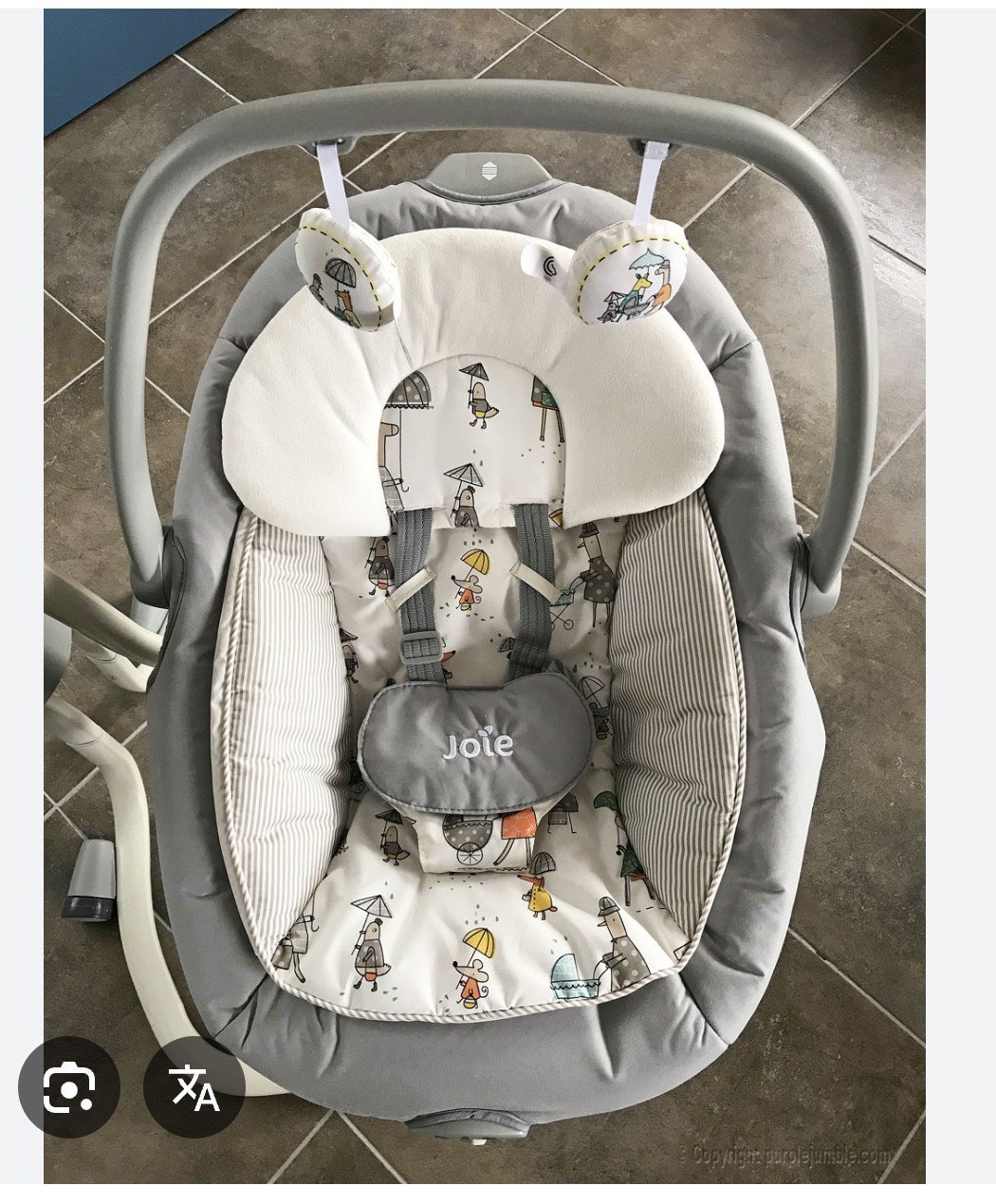 Berceau balancelle  joie 2en1 
