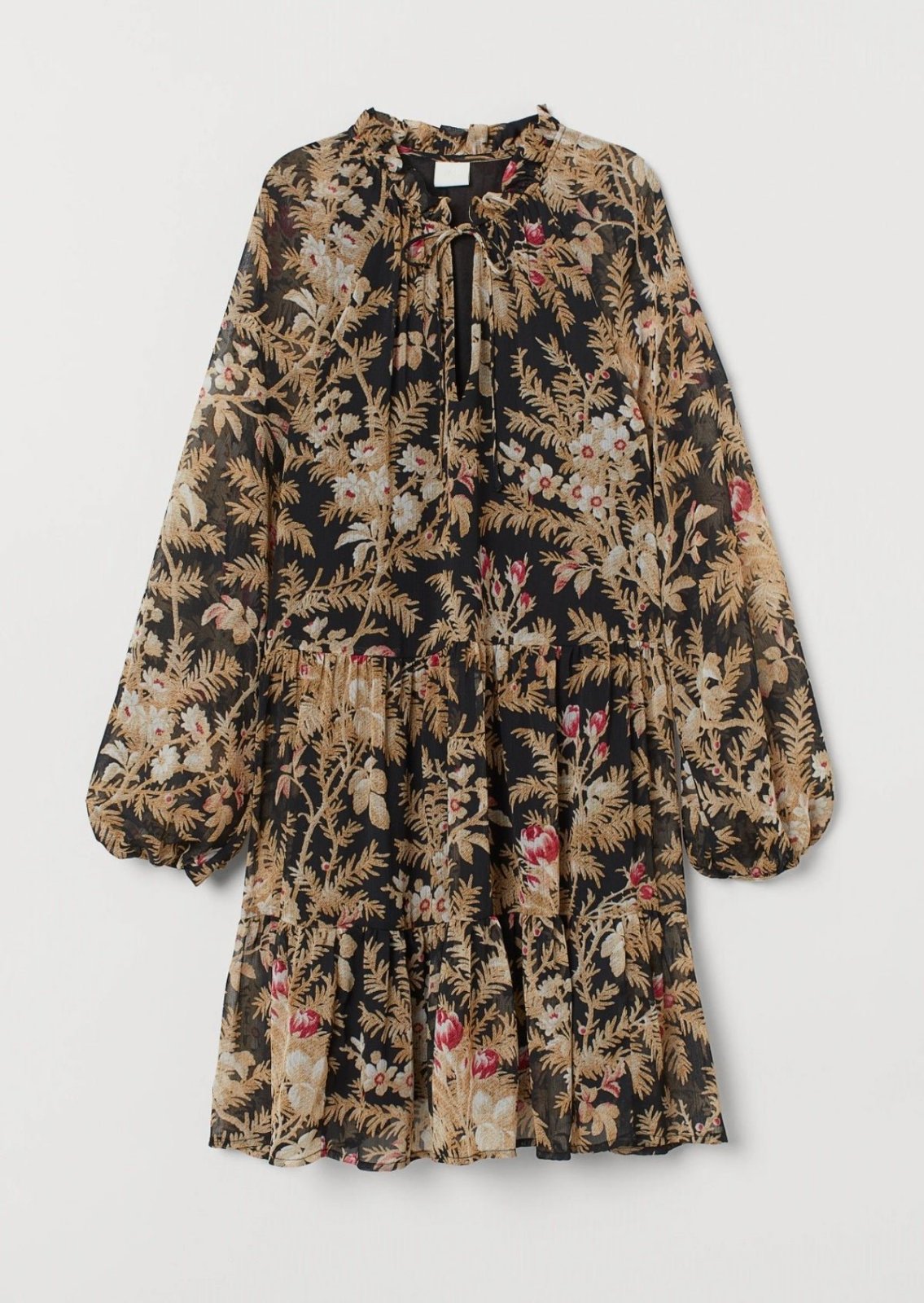 Robe tunique fleuri