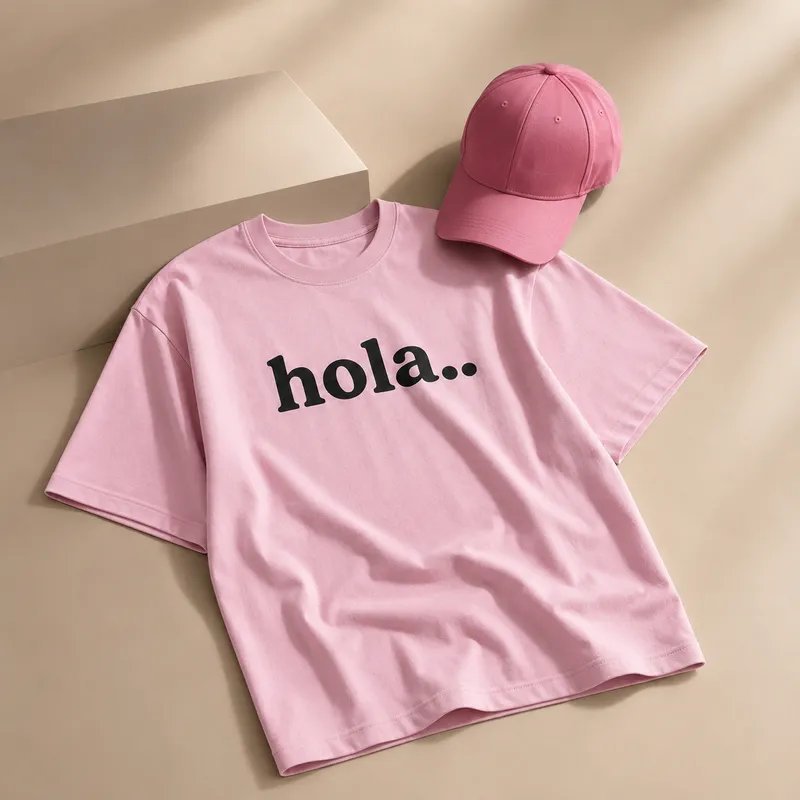 T-shirt oversize + casquette