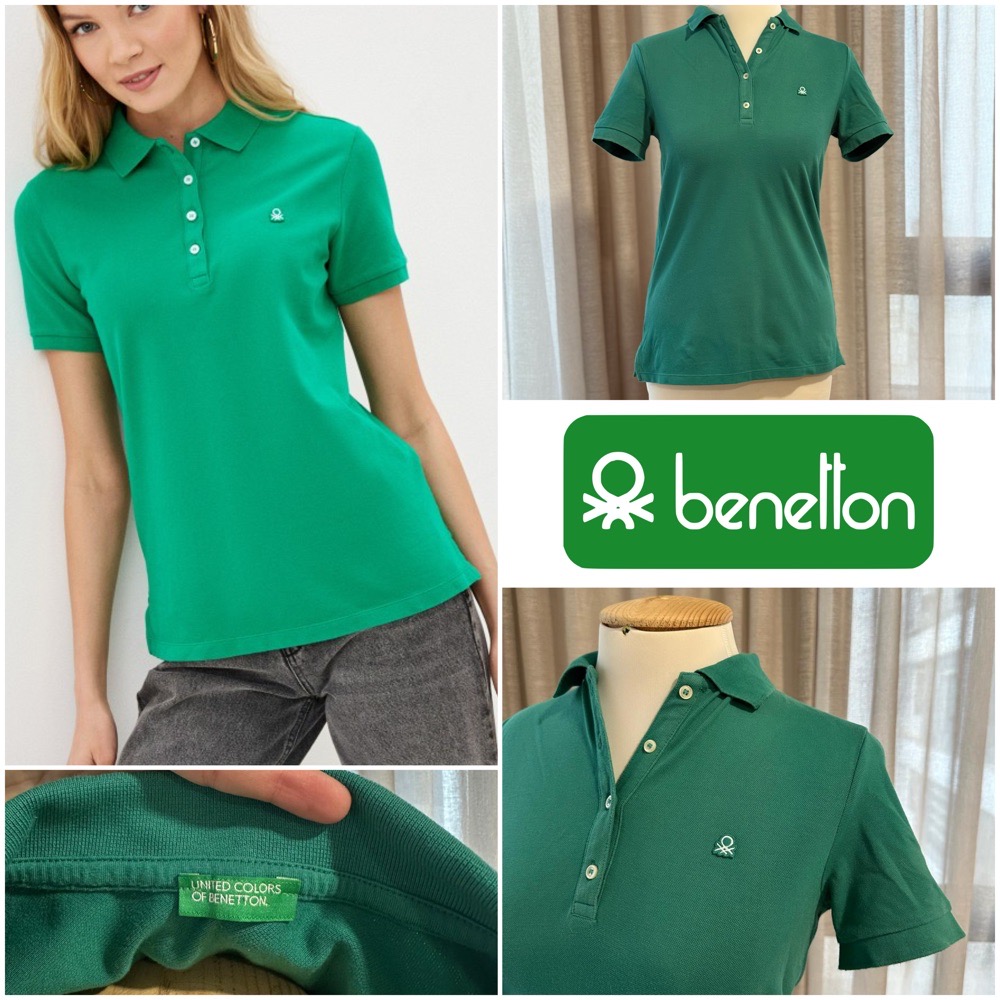 Polo BENETTON taille M/L