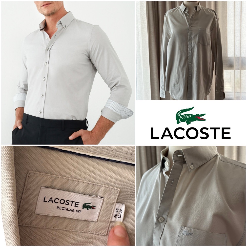 Chemise LACOSTE taille XL