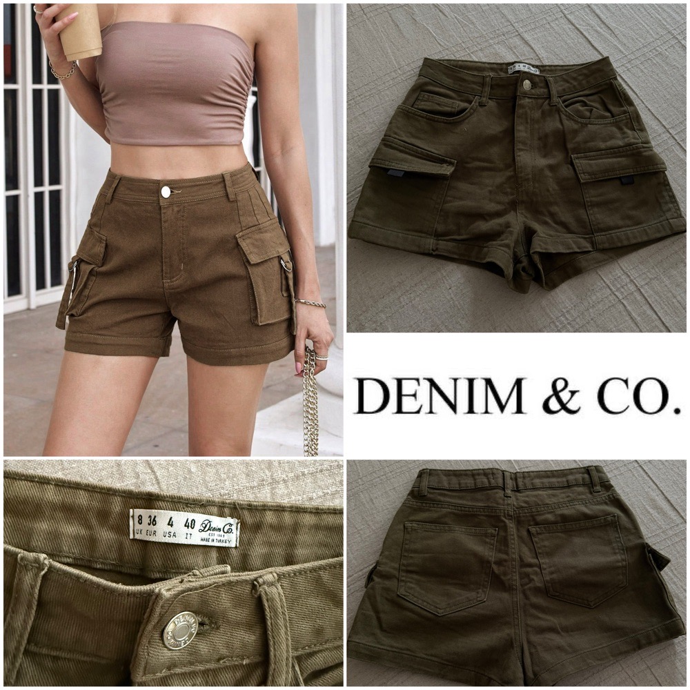 Short denim&co taille s
