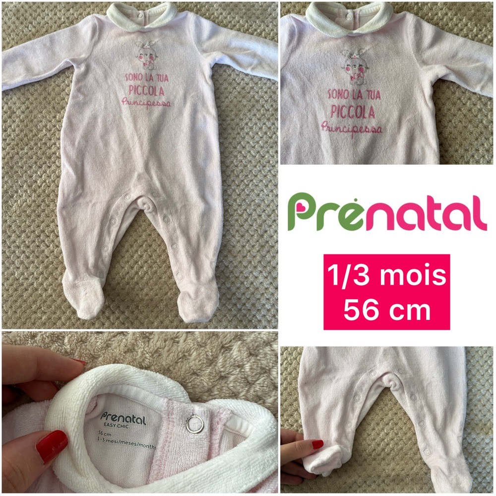 Grenouillère bébé fille