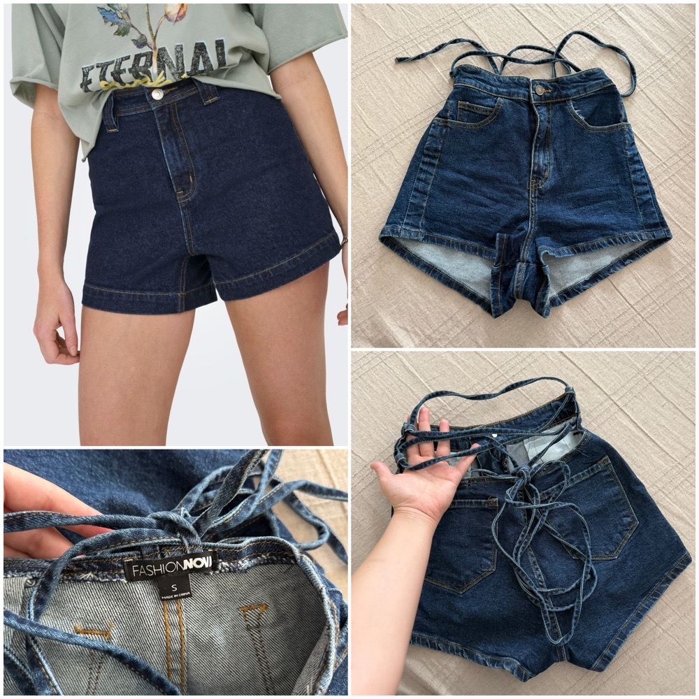 Short jean taille s