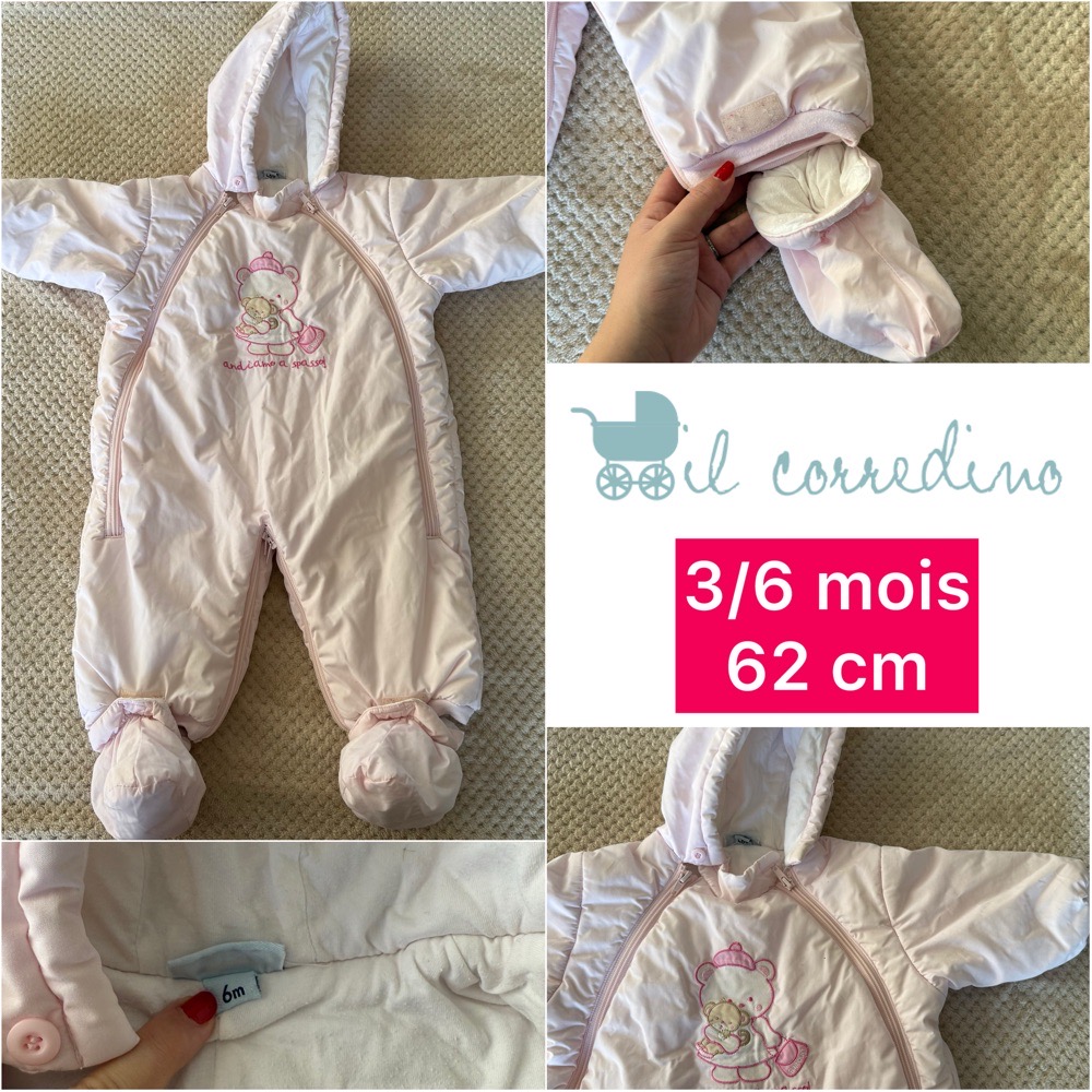 Combipilote bébé fille