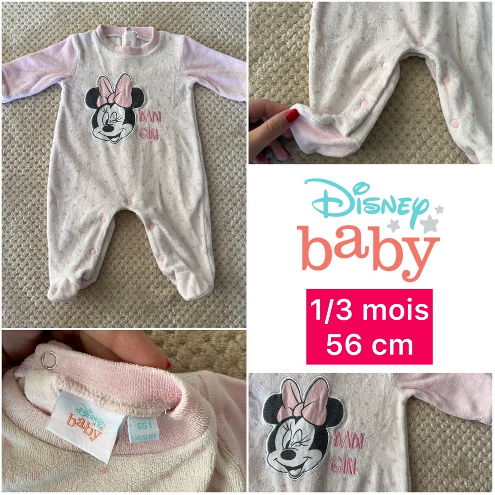 Grenouillère bébé fille