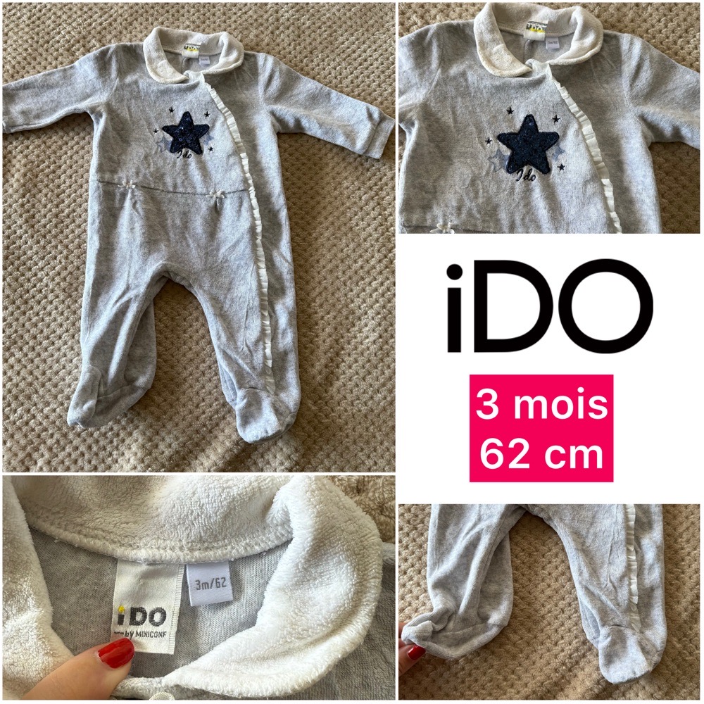 Grenouillère bébé fille