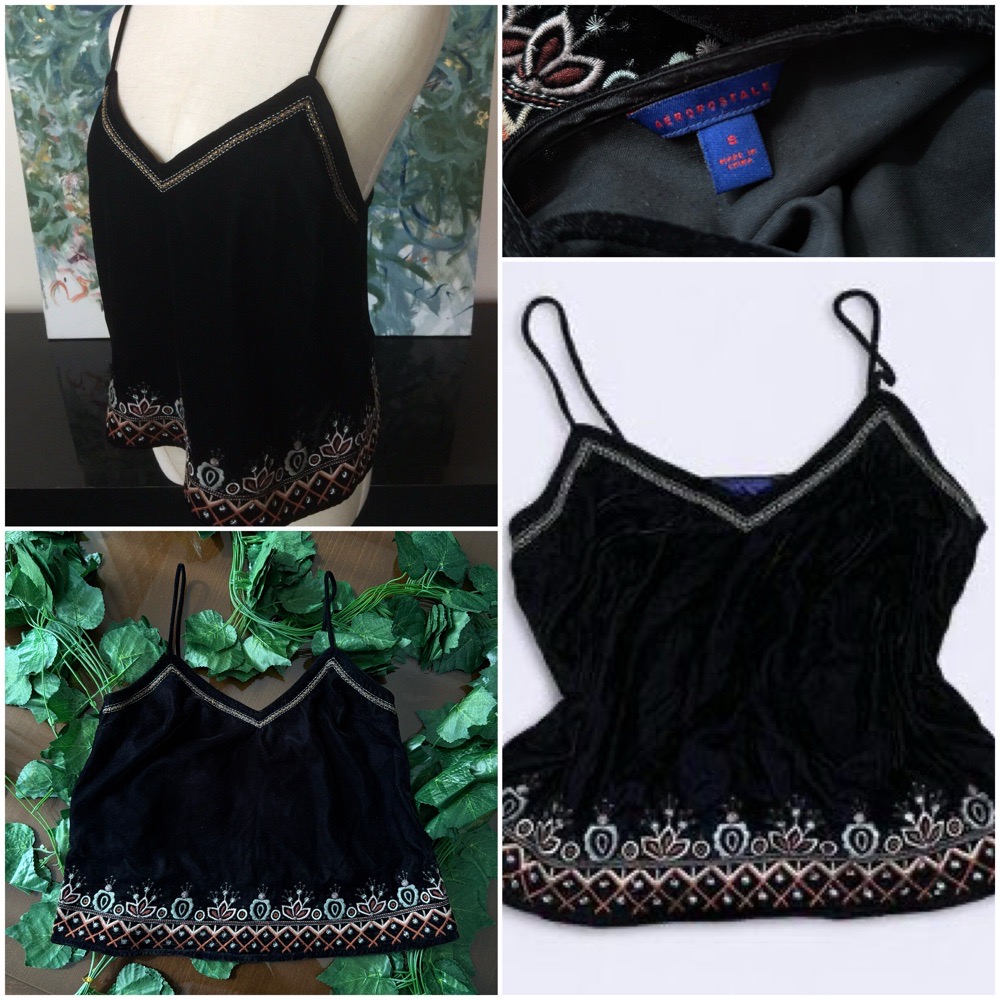 Bretelle daim taille S