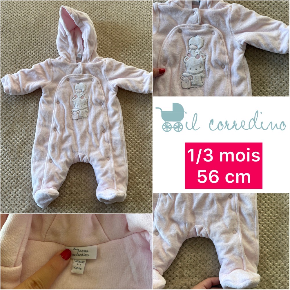 Combipilote bébé fille