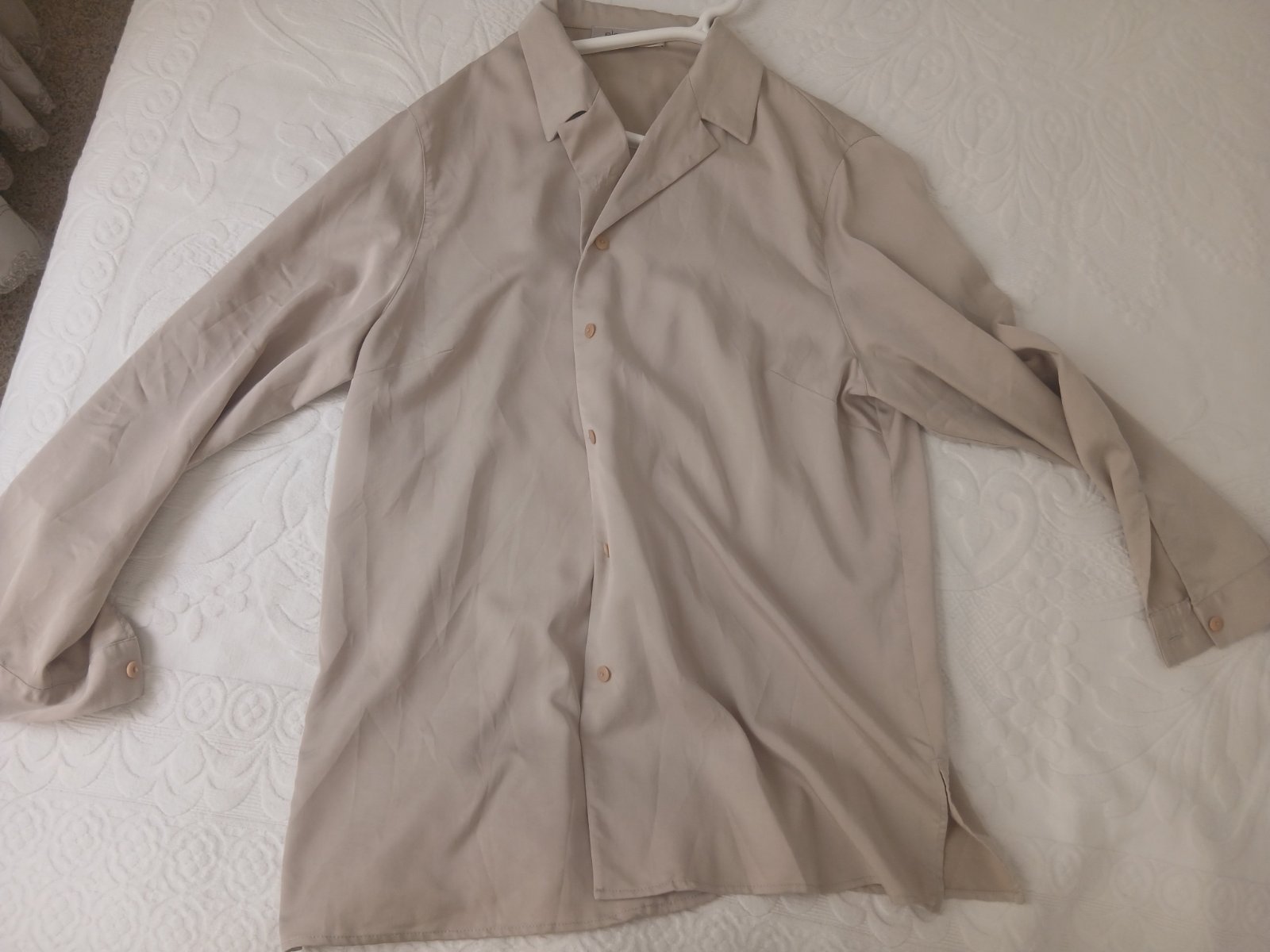 Chemise beige