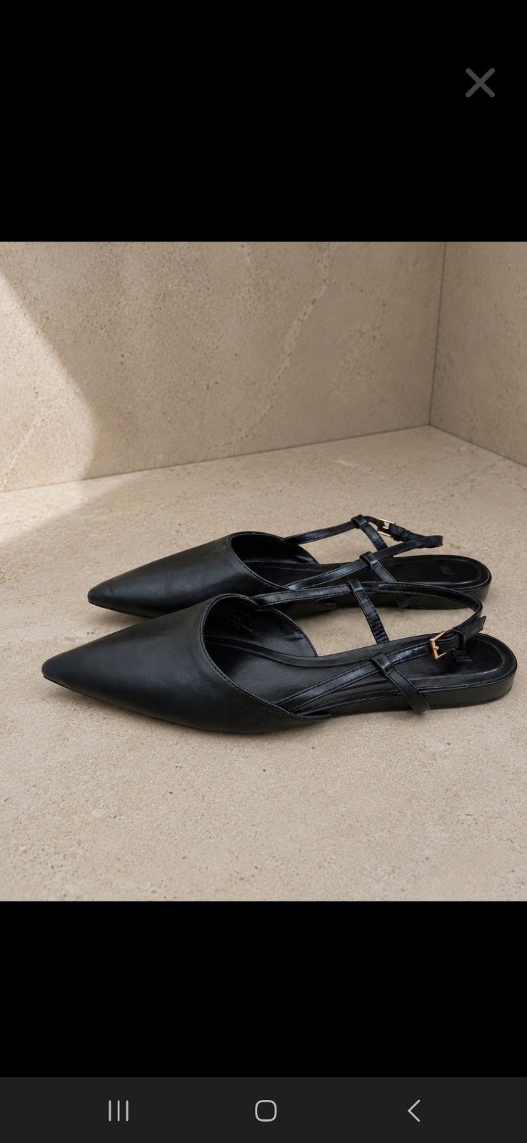 Ballerines noir h@m