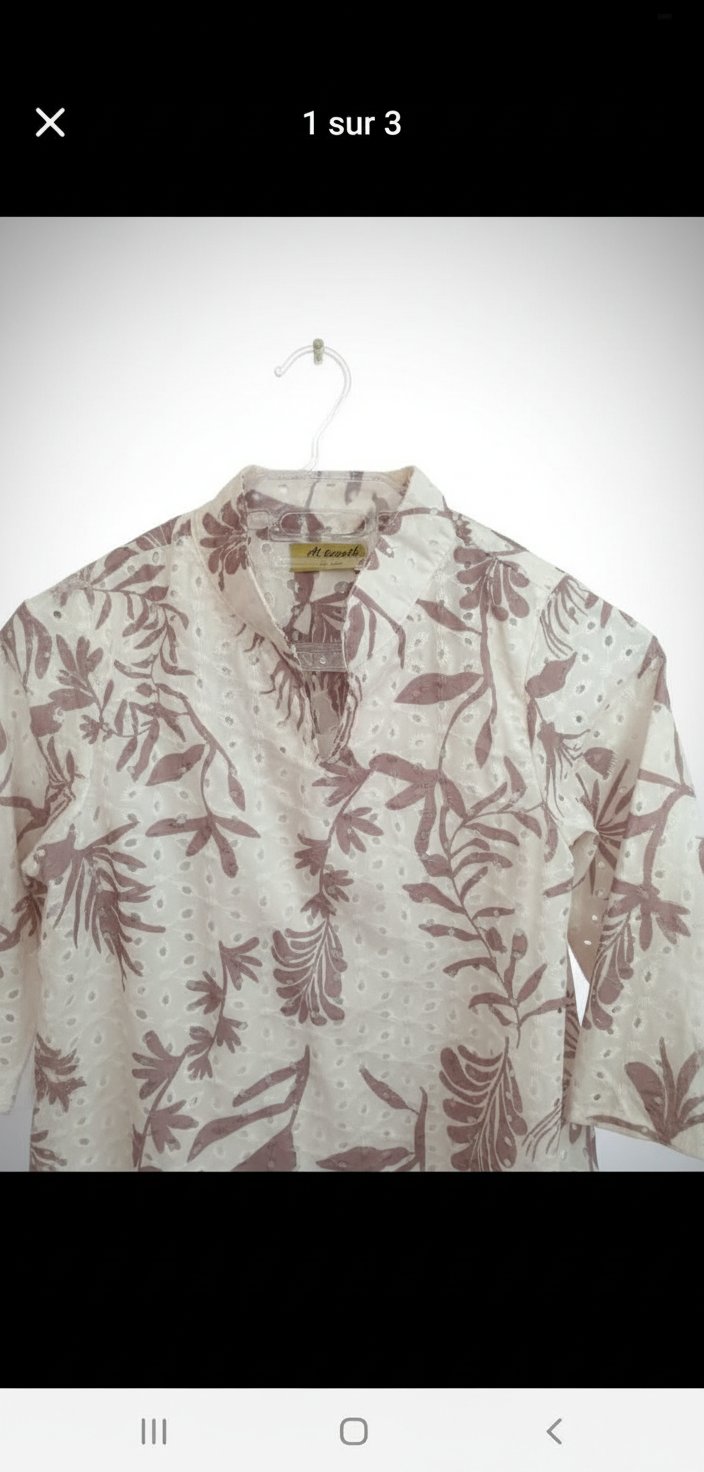 Robe borderie anglaise