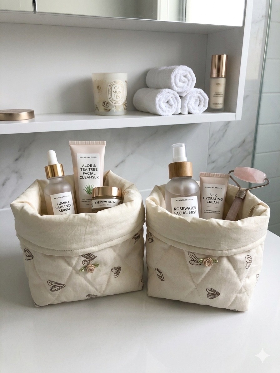 1 Trousse rangement toilette