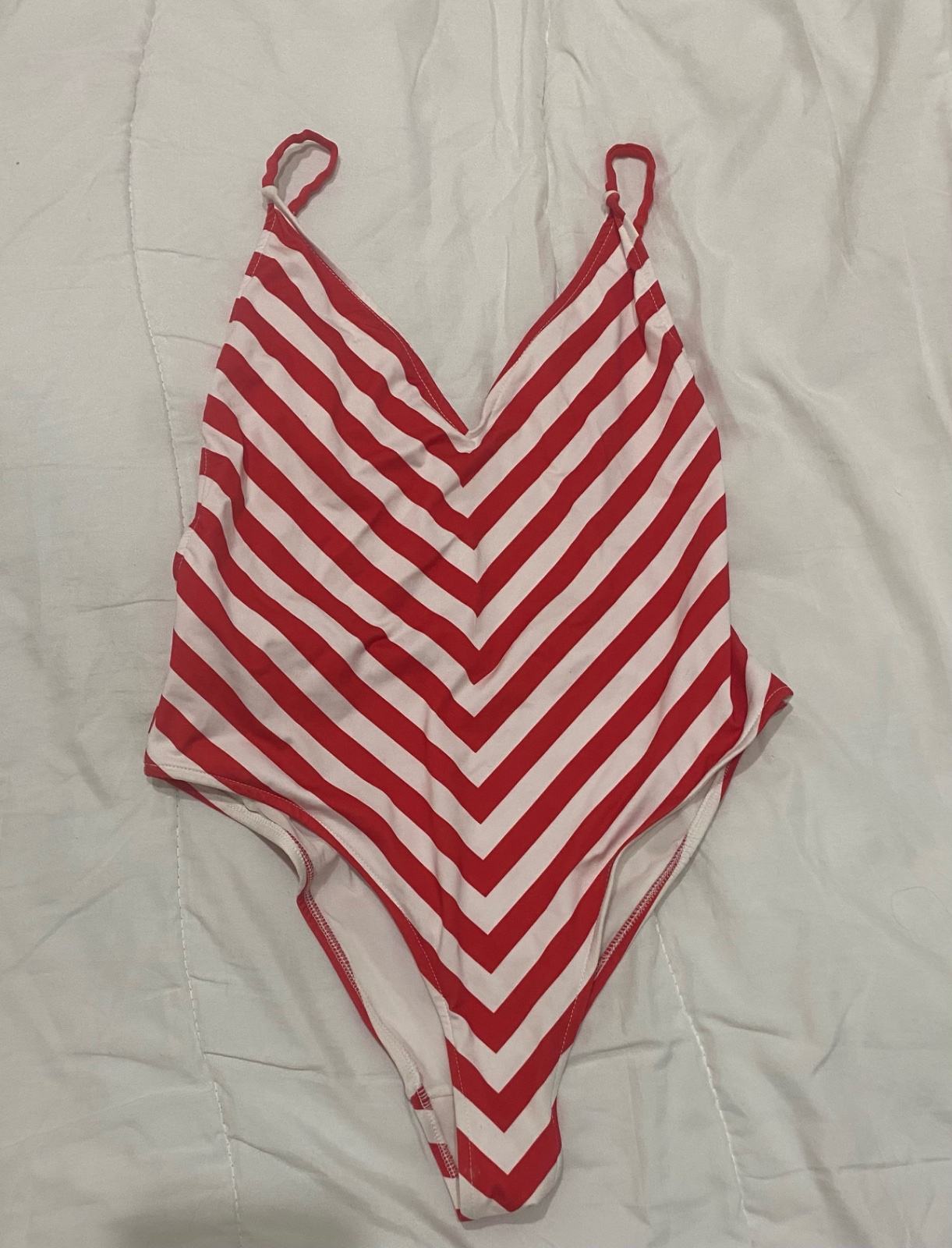 Maillot Stradivarius rayé taille S