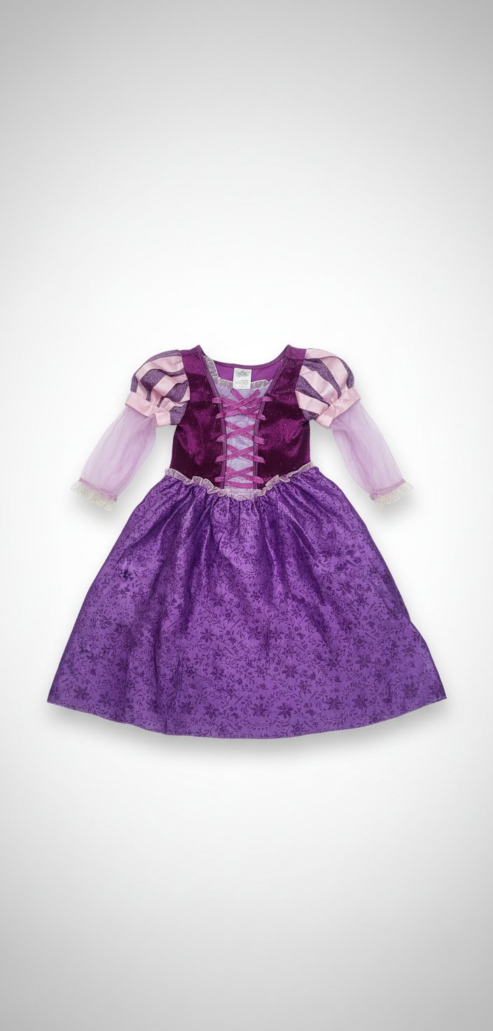 Robe rapenzel 4 ans 