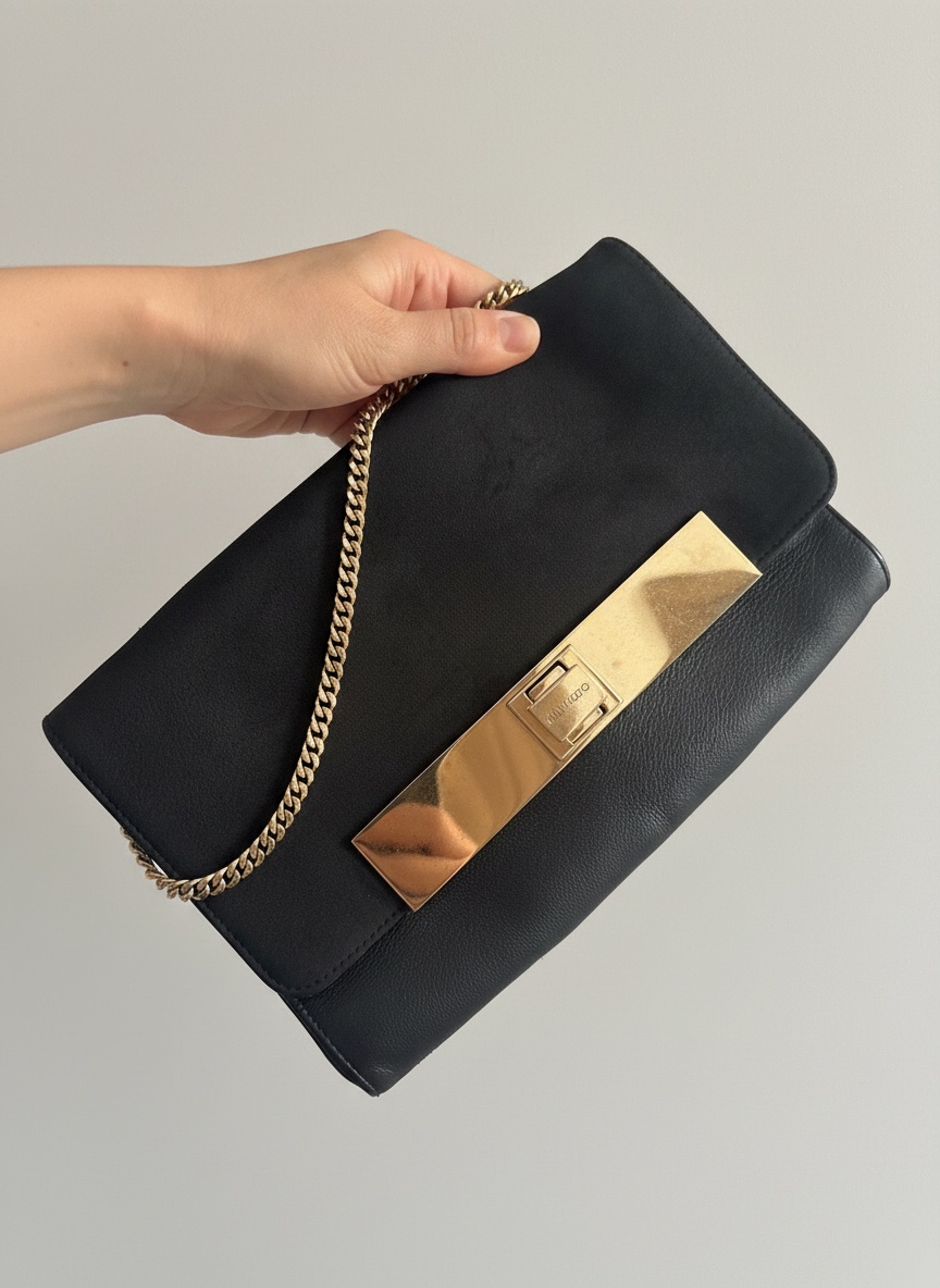 Pochette Jimmy Choo authentique 