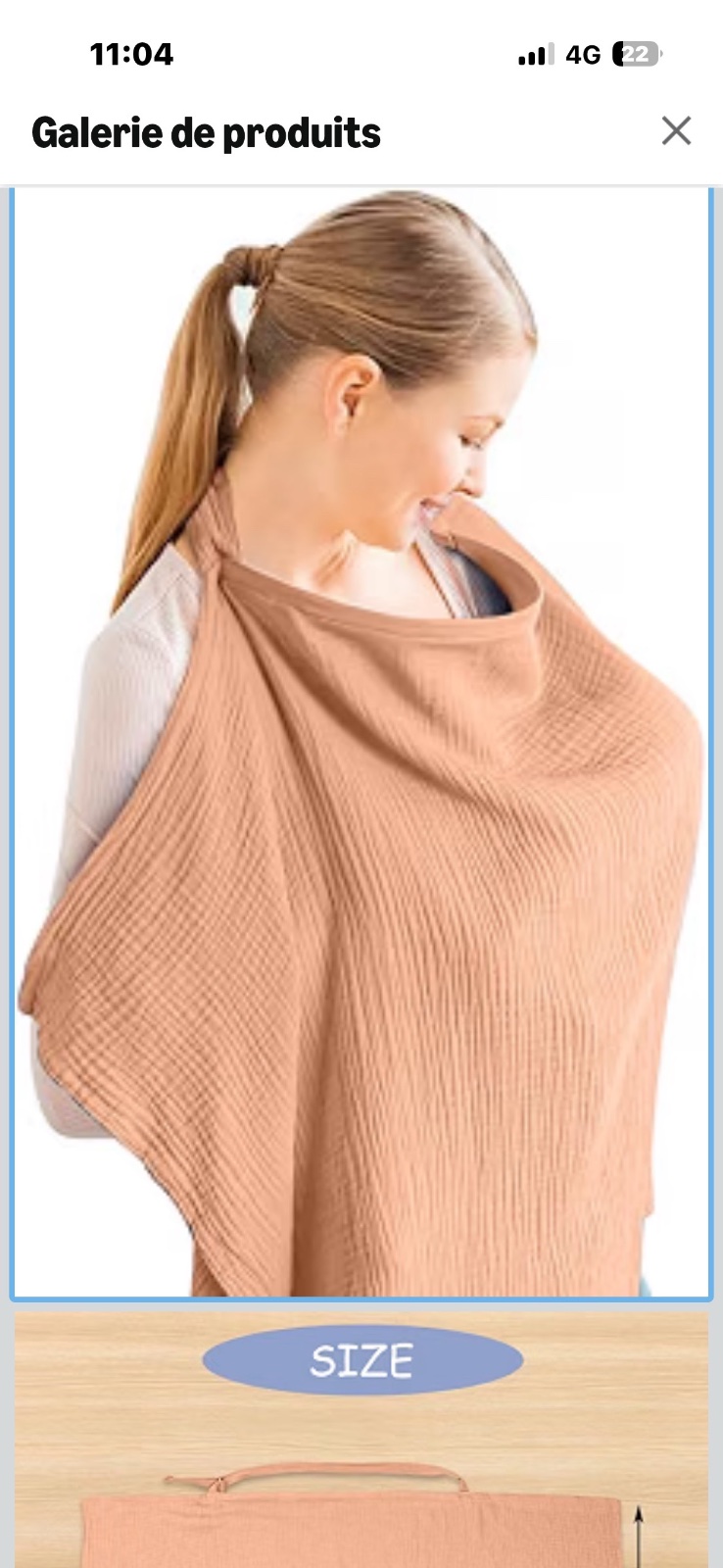 Couverture special allaitement
