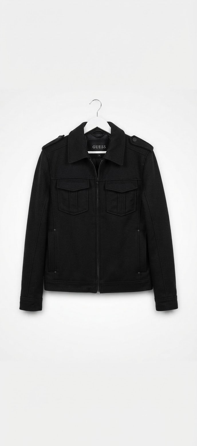 Veste Guess pour homme authentique taille S w tlabes M en état comme neuf   