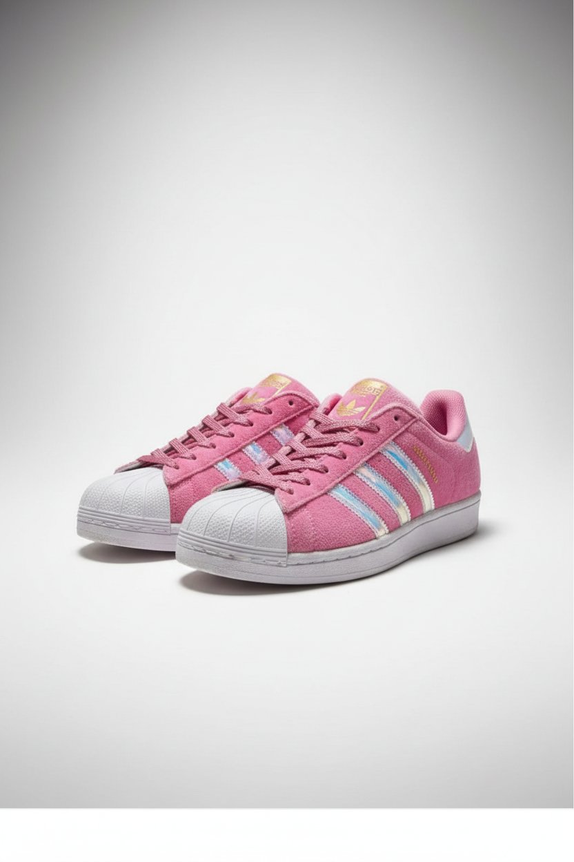 Le rose fuchsia qui attire les ondes positives avec une belle basquette adidas 🔥🔥🔥