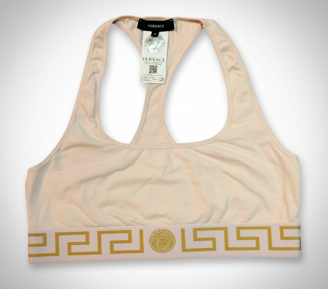 Superbe brassière rose Versace Pour une femme qui valorise bien son corps 🔥🔥🔥🔥