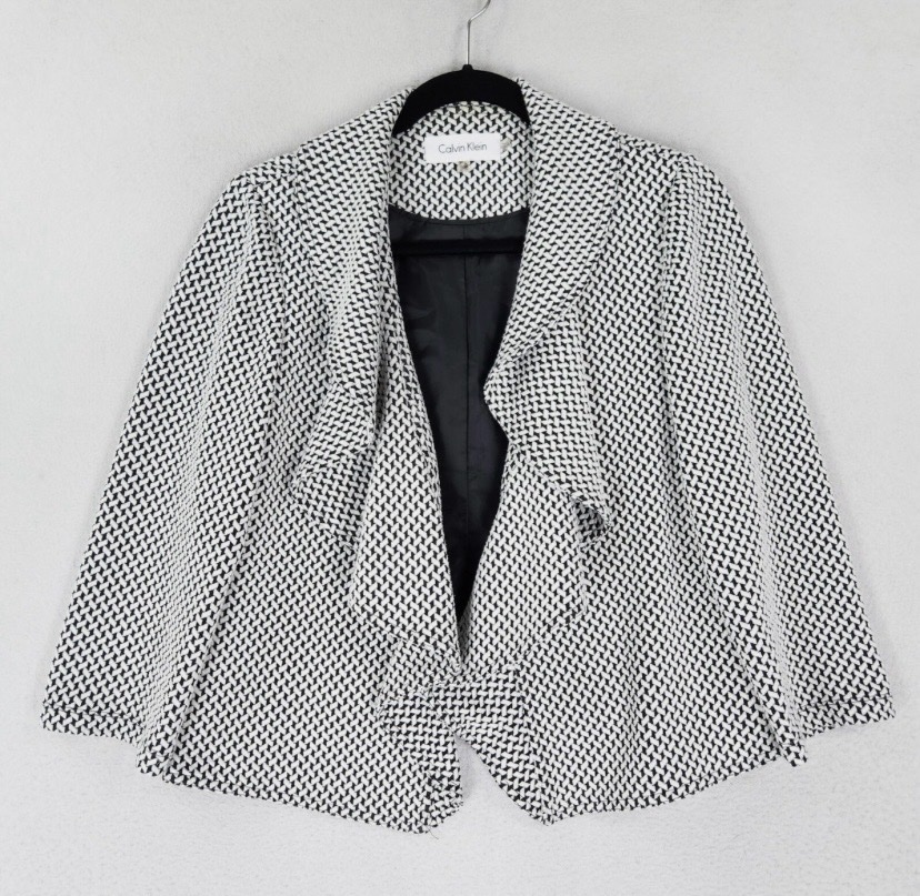 Blazer Noir et Blanc 