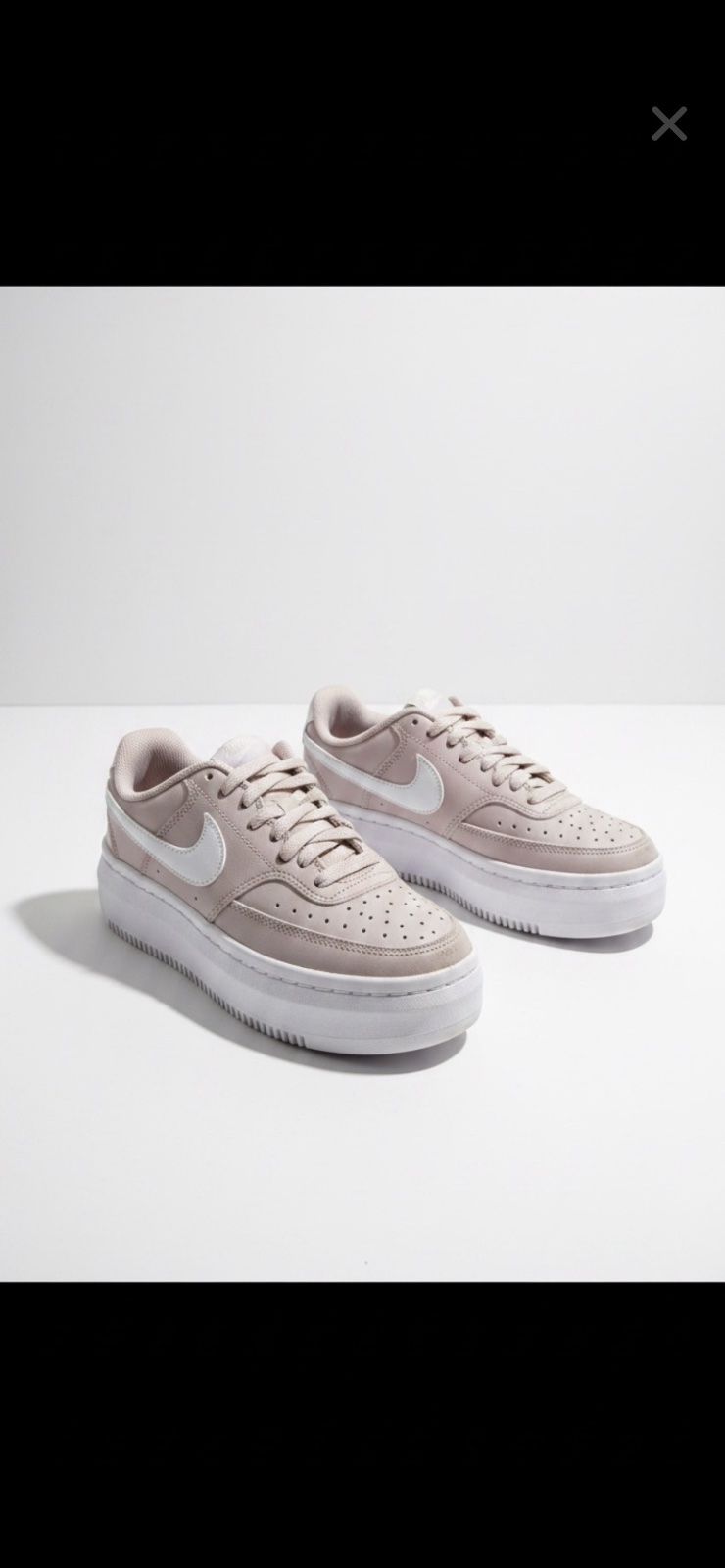 Nike court vision alta femme 