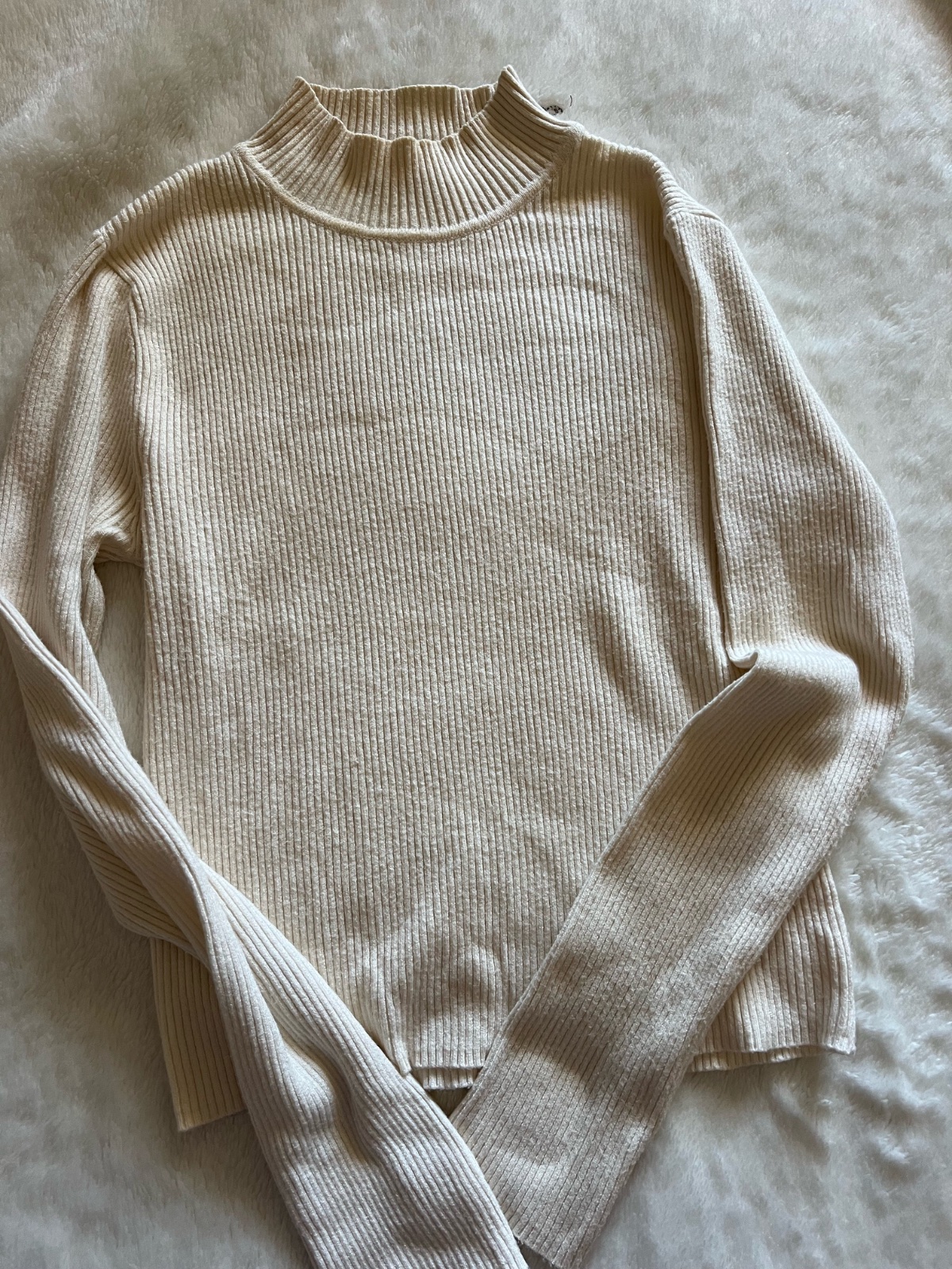Pull en blanc 