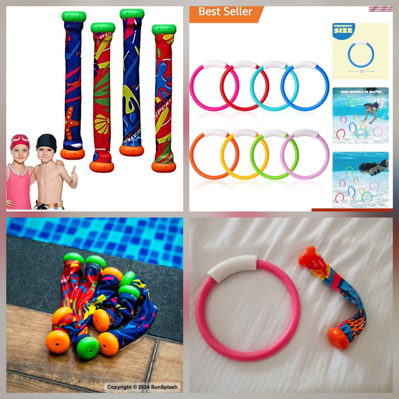 Jouets aquatiques