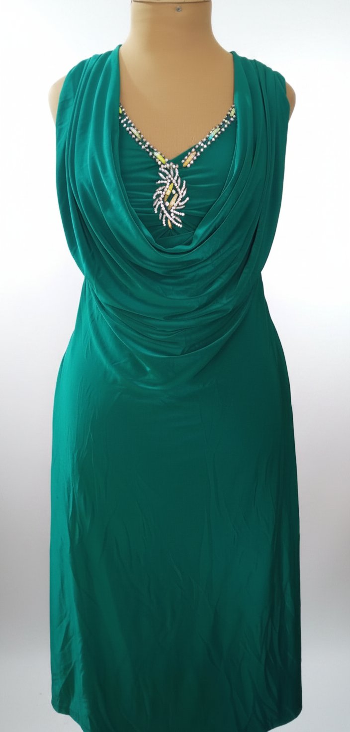 Robe 👗 verte soirée 
