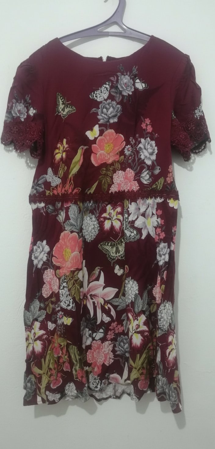Robe bordeaux 👗 