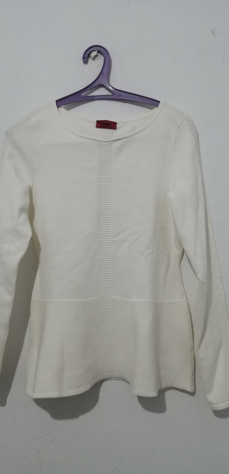 Pull blanc cassé 