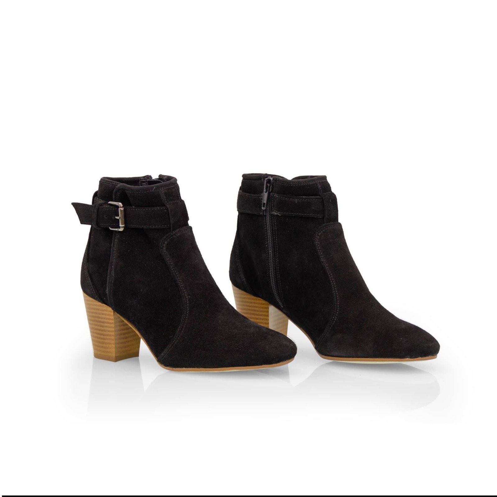 Bottines en dain noir jamais portées 