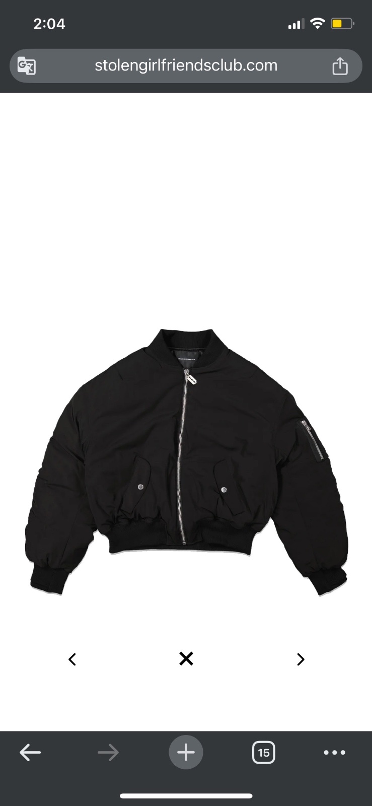 Veste pull&bear taille s 