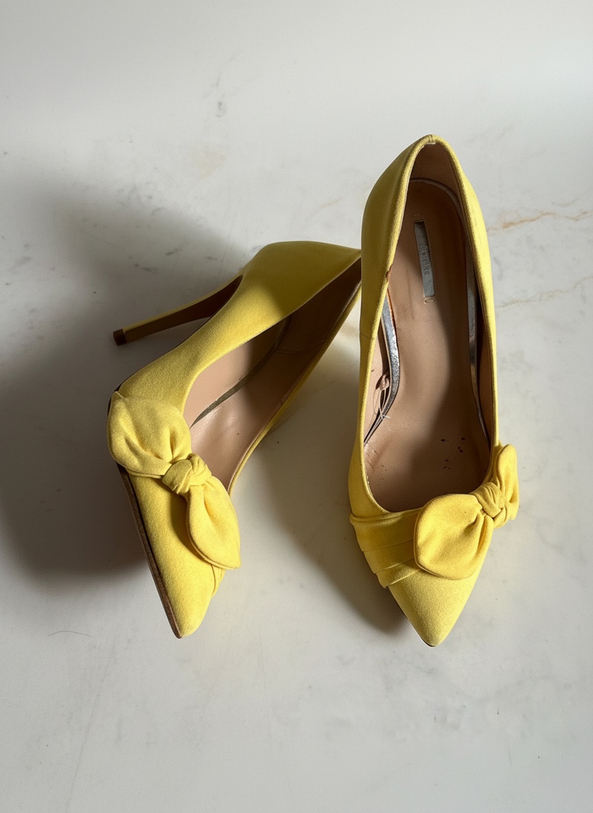 Escarpins  jaune citron 