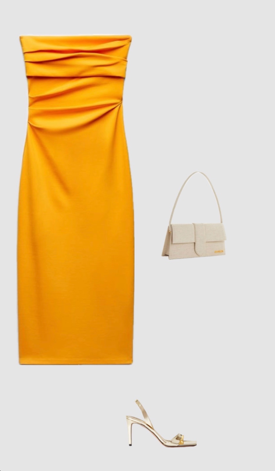 Robe Zara orrange 