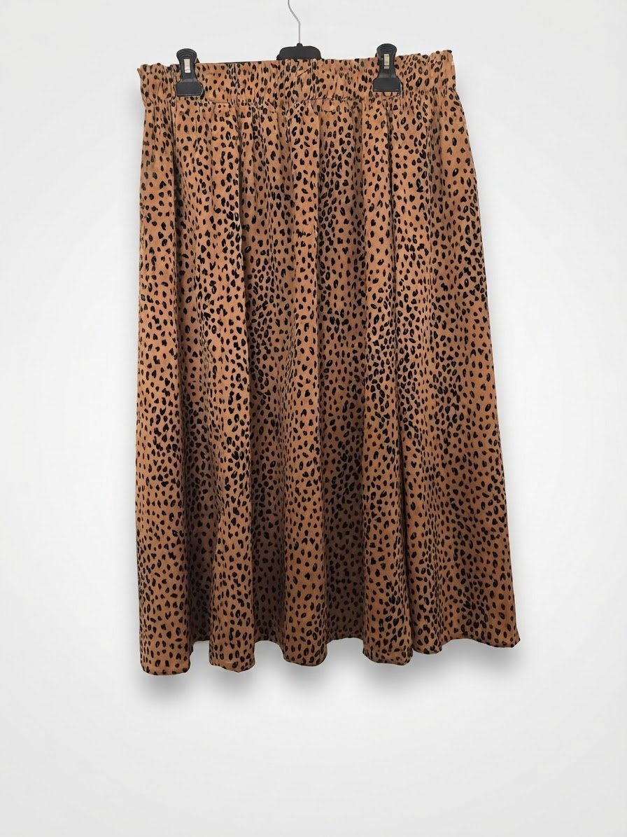 Jupe Shein à imprimé animalier