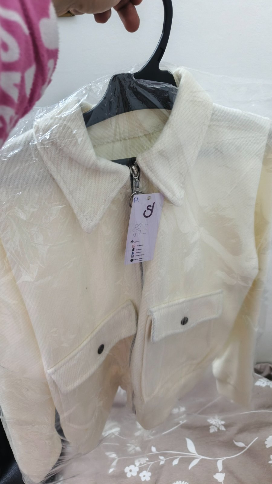 Veste blanc sale