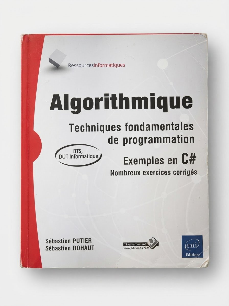 Algorithmique – Techniques fondamentales de programmation (C#)