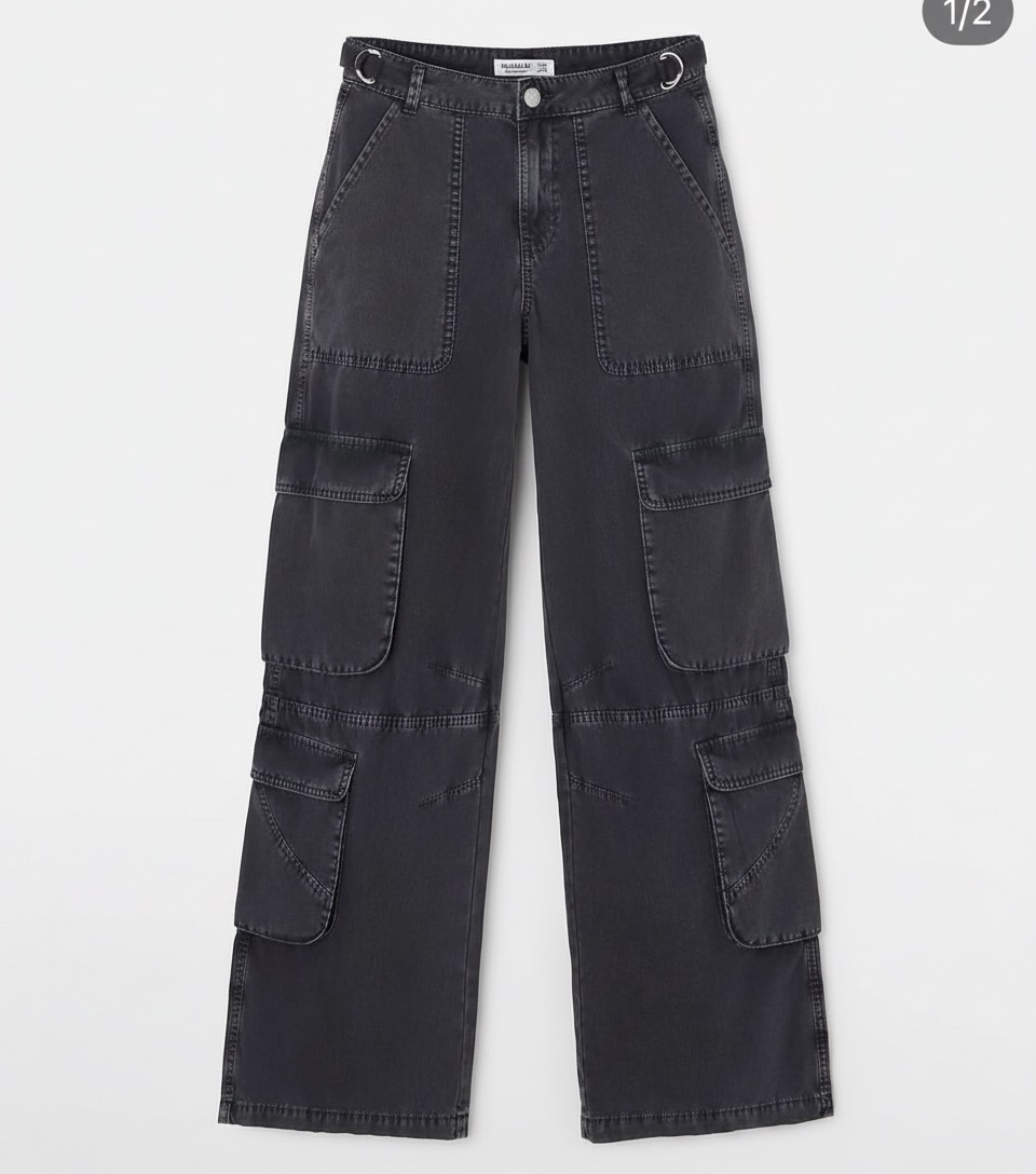 Pull and Bear Cargo Jeans  