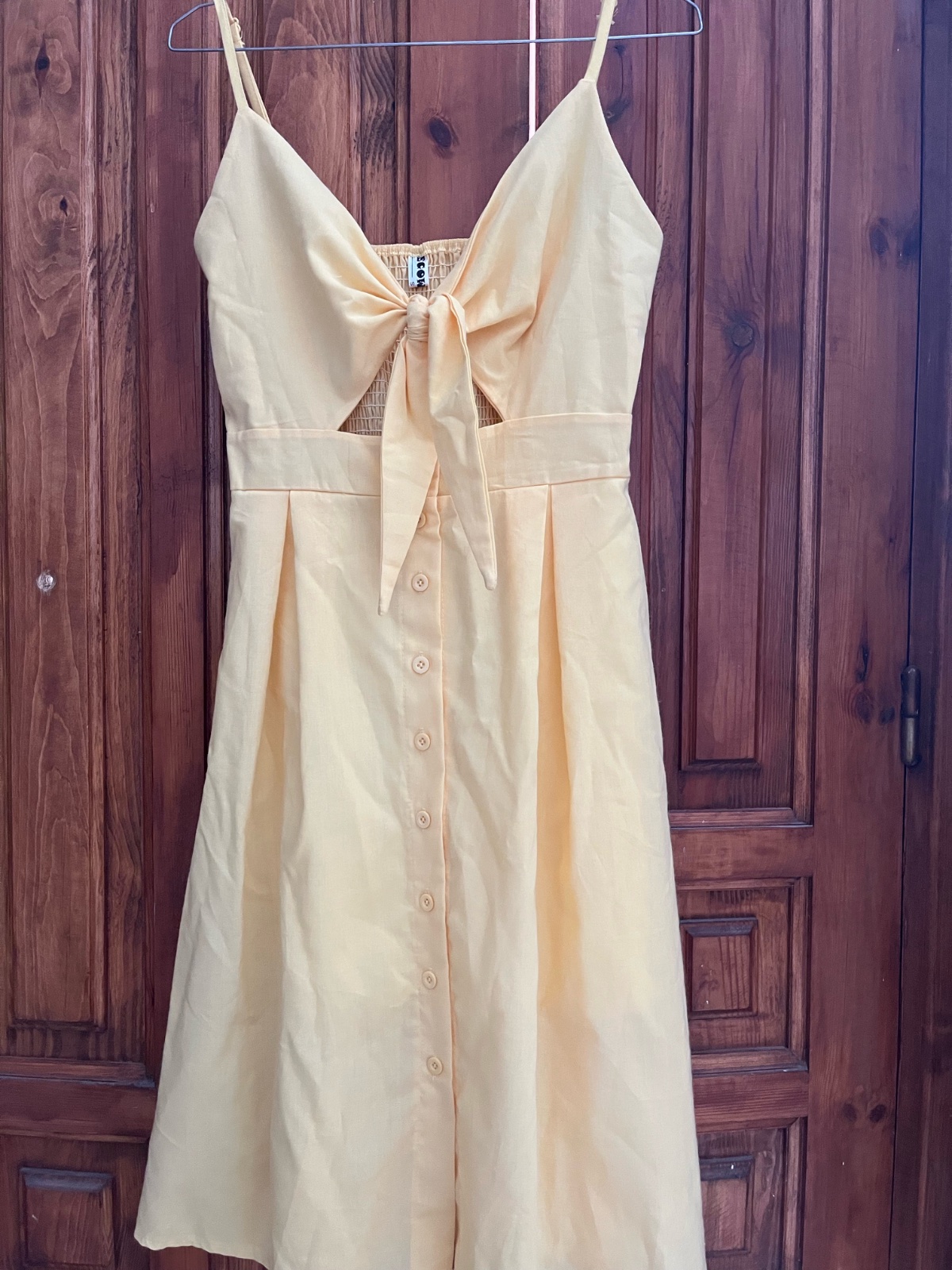Robe jaune