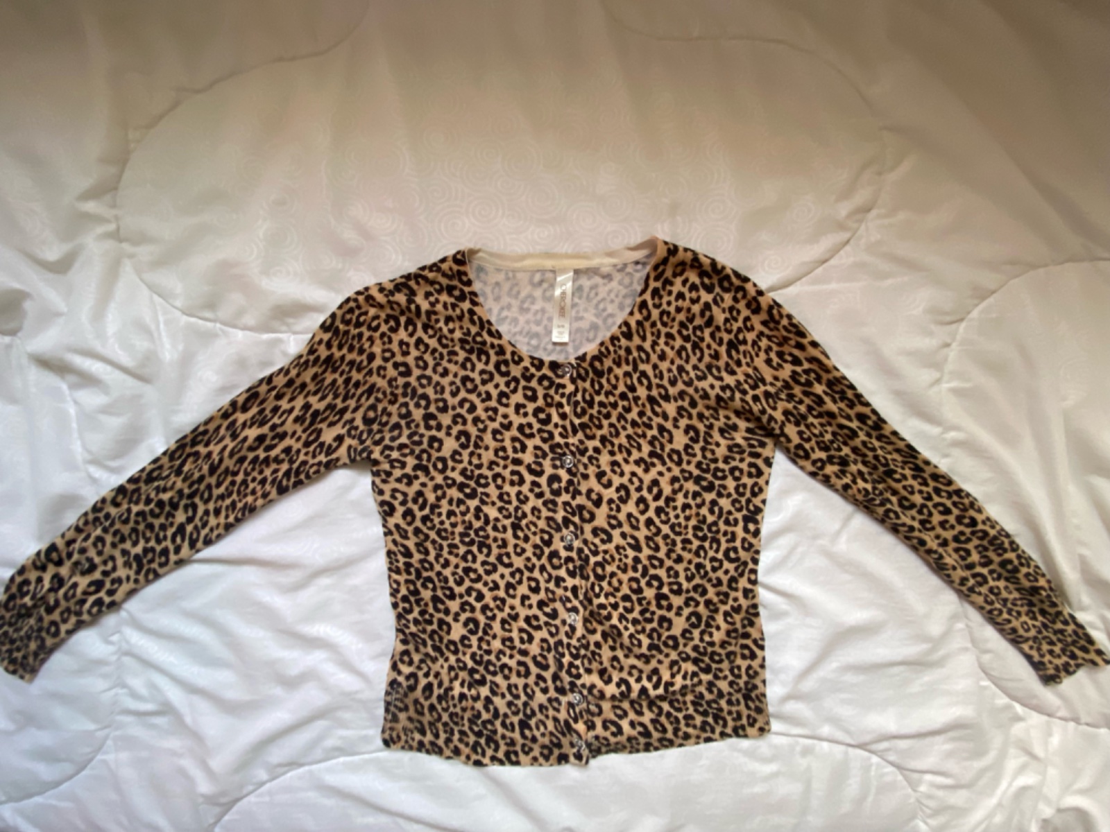 Cardigan leopard
