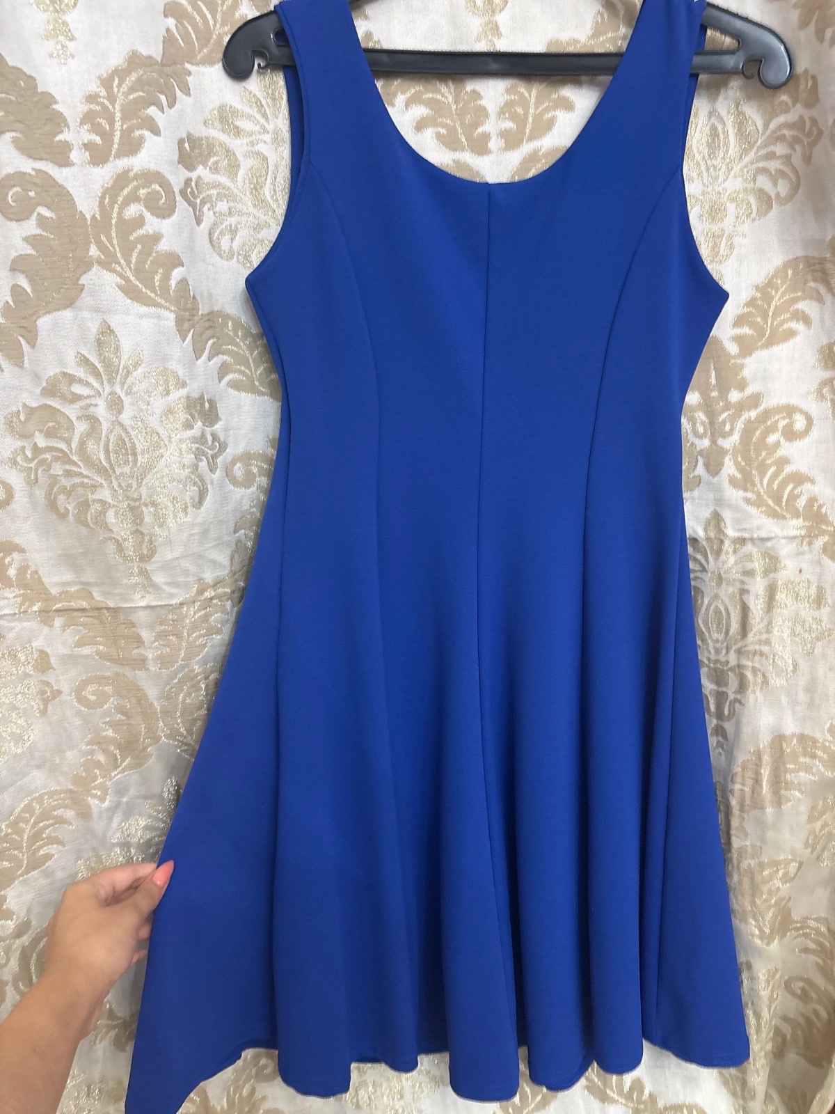 Blue dress