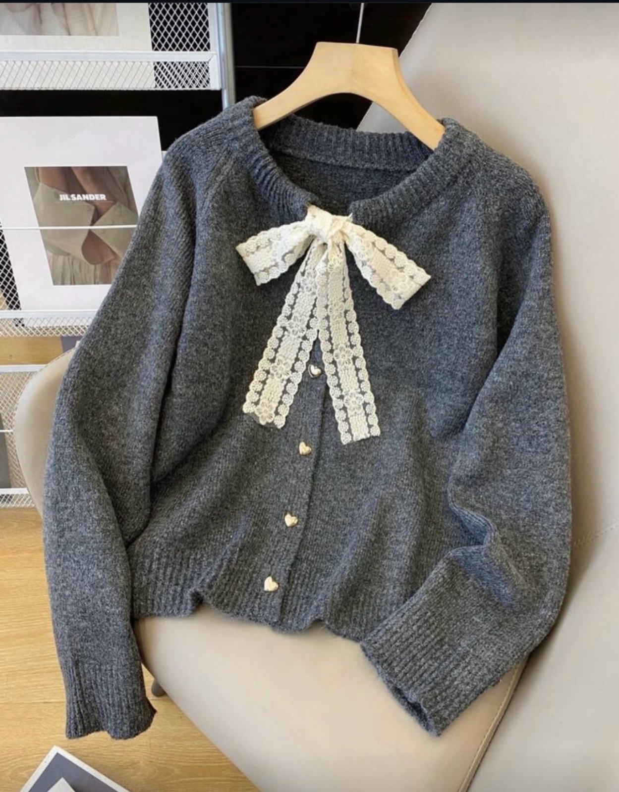 Gris Anthracite Chiné.